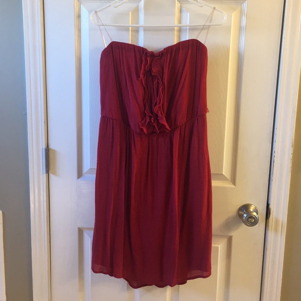 Maurice’s women’s halter top red dress